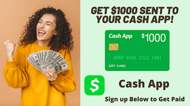 Win $1000 Cash To Your Cash App